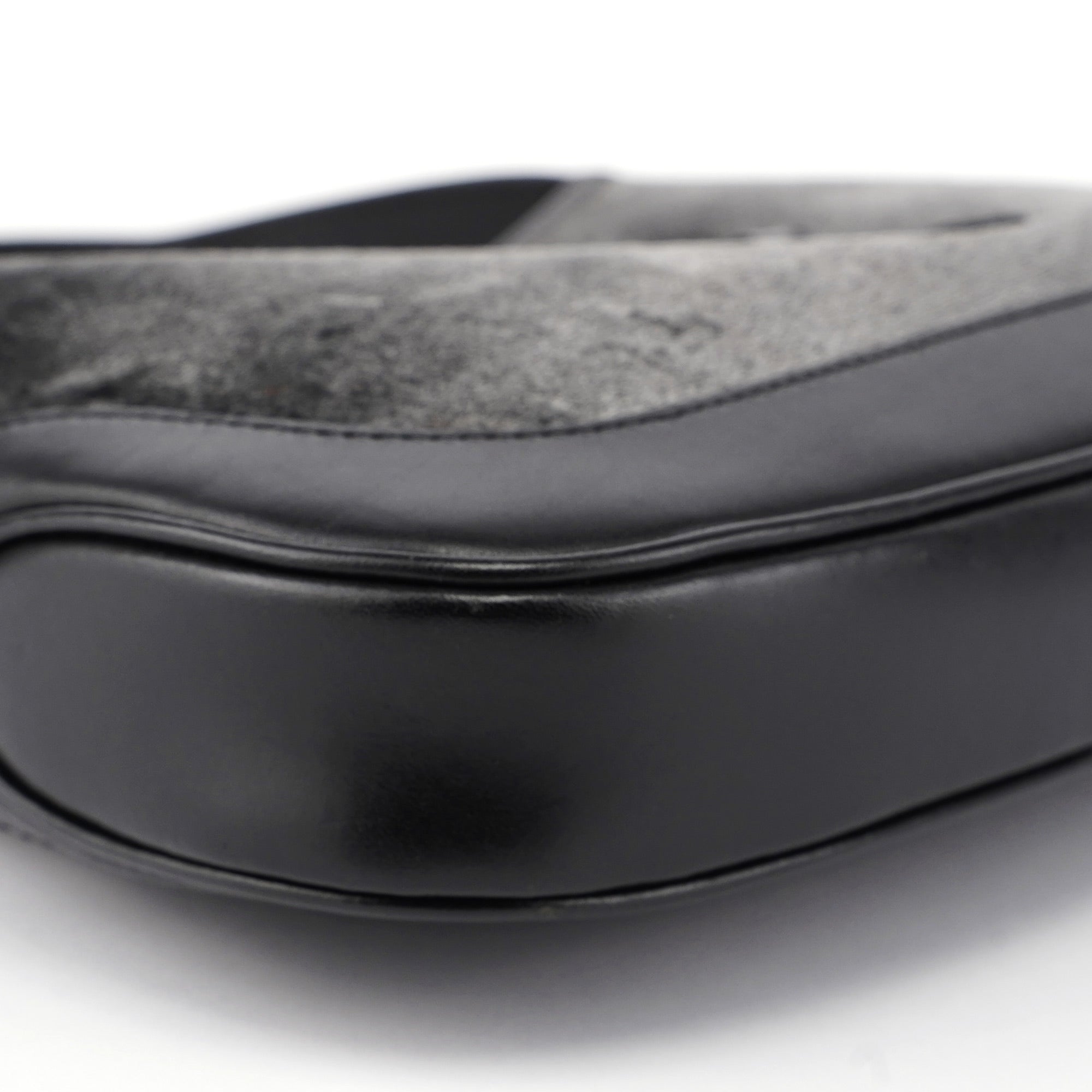 1999 Anthracite Velvet Jackie Shoulder Bag
