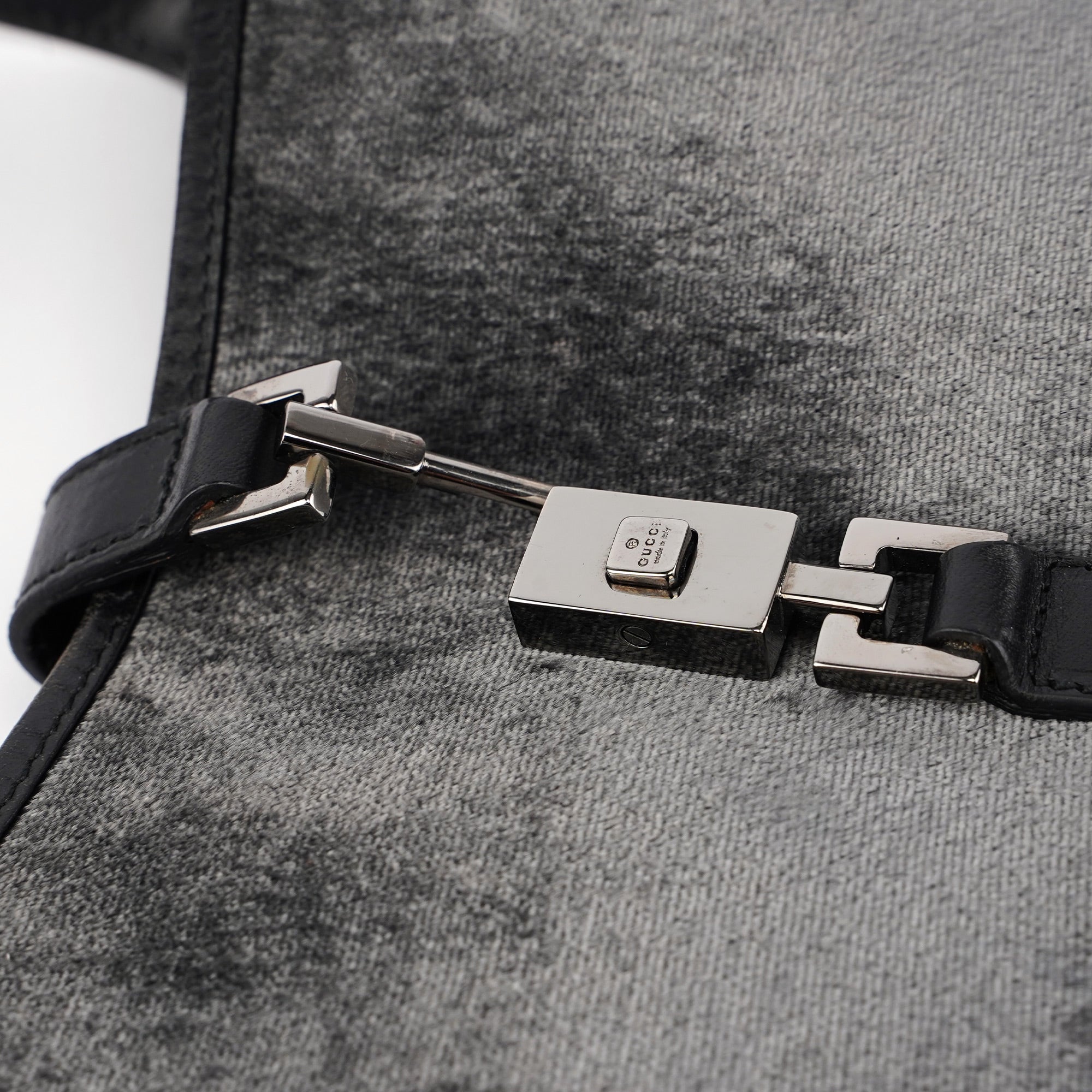 1999 Anthracite Velvet Jackie Shoulder Bag