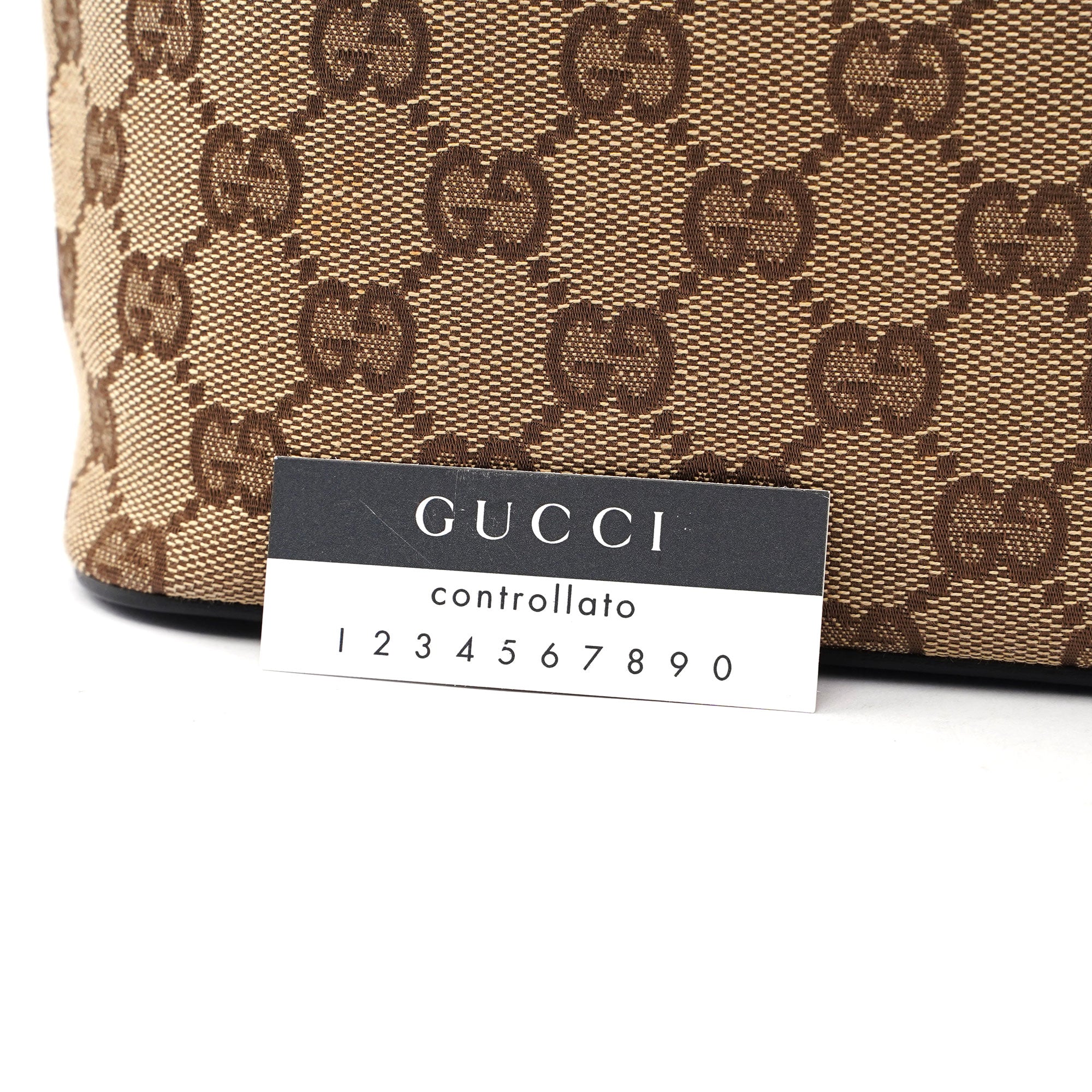 1999 Beige GG Ring Bag