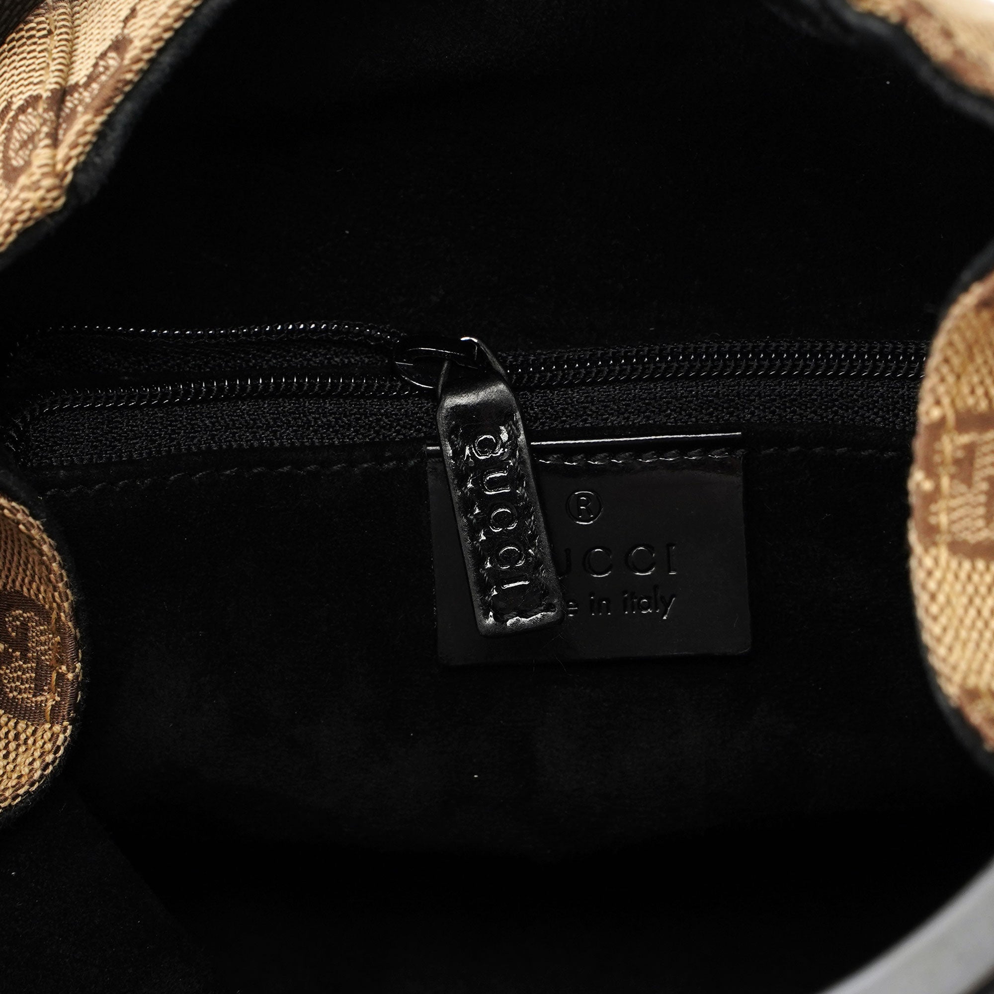 1999 Beige GG Ring Bag