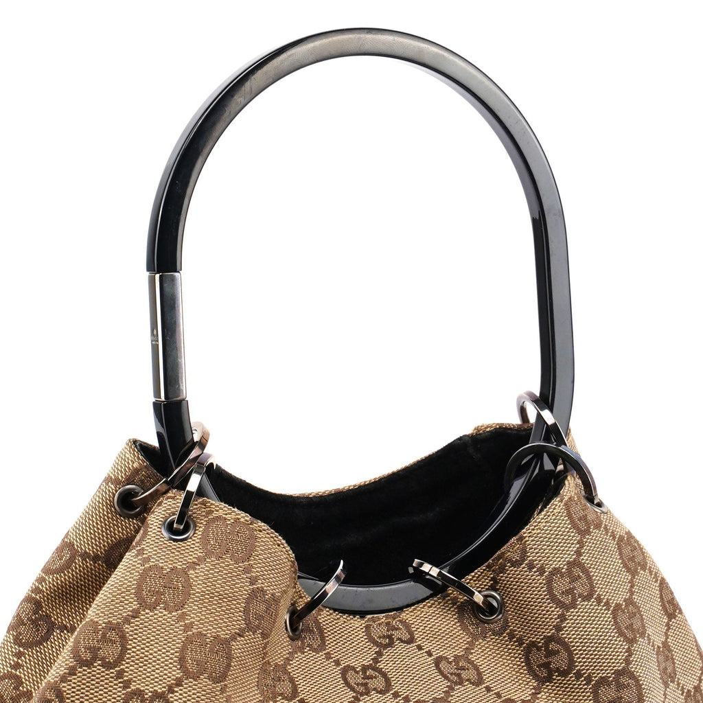 1999 Beige GG Ring Bag