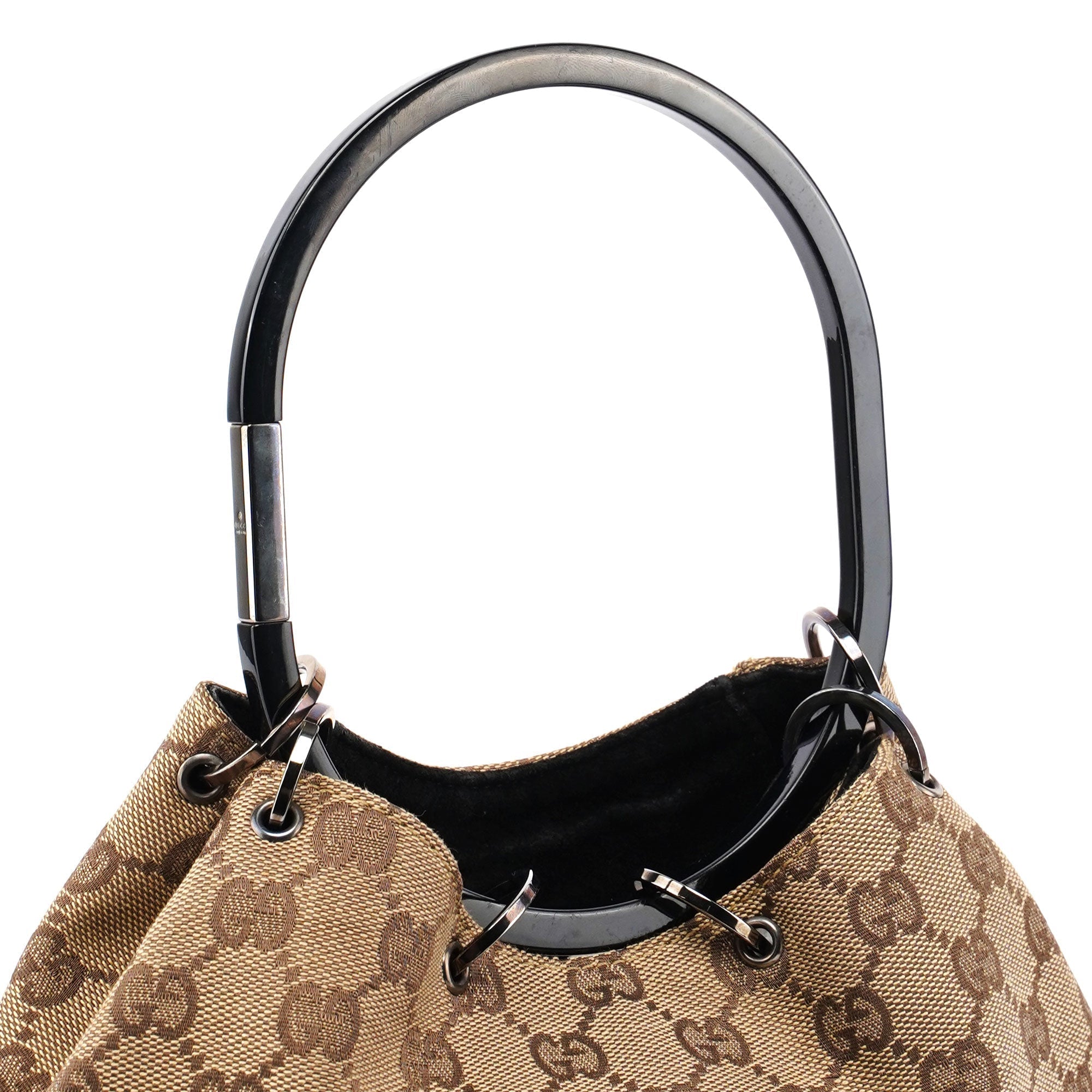 1999 Beige GG Ring Bag