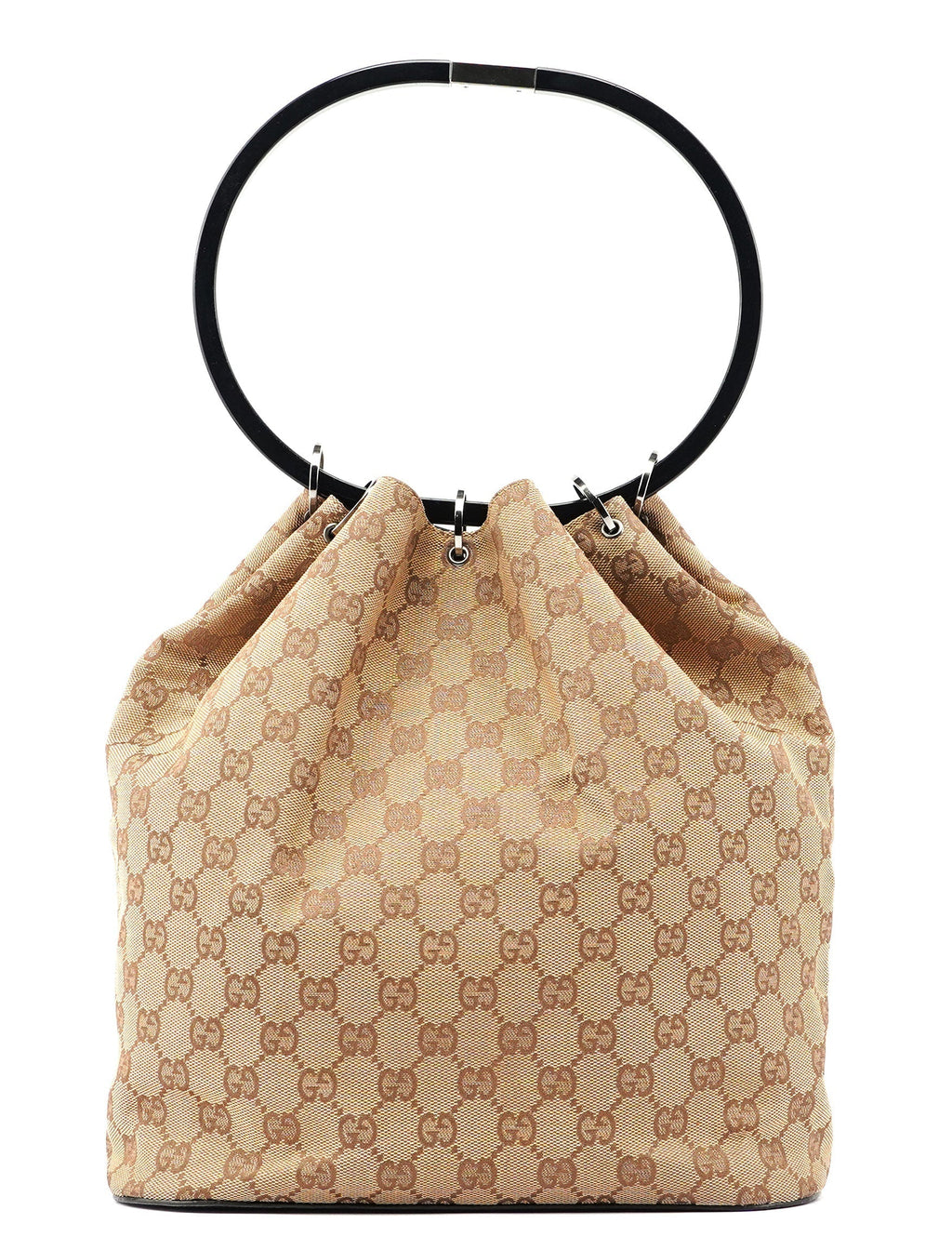1999 Beige GG Ring Bag
