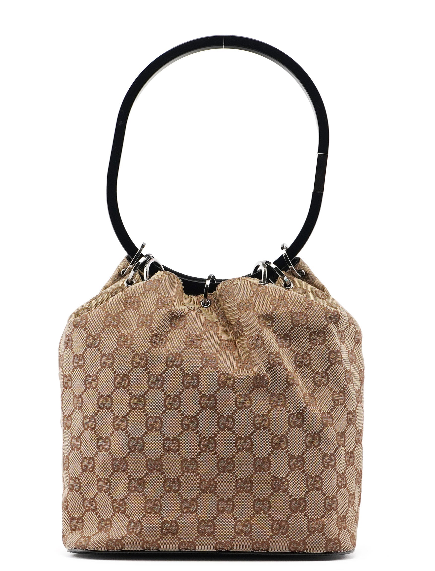 1999 Beige GG Ring Bag
