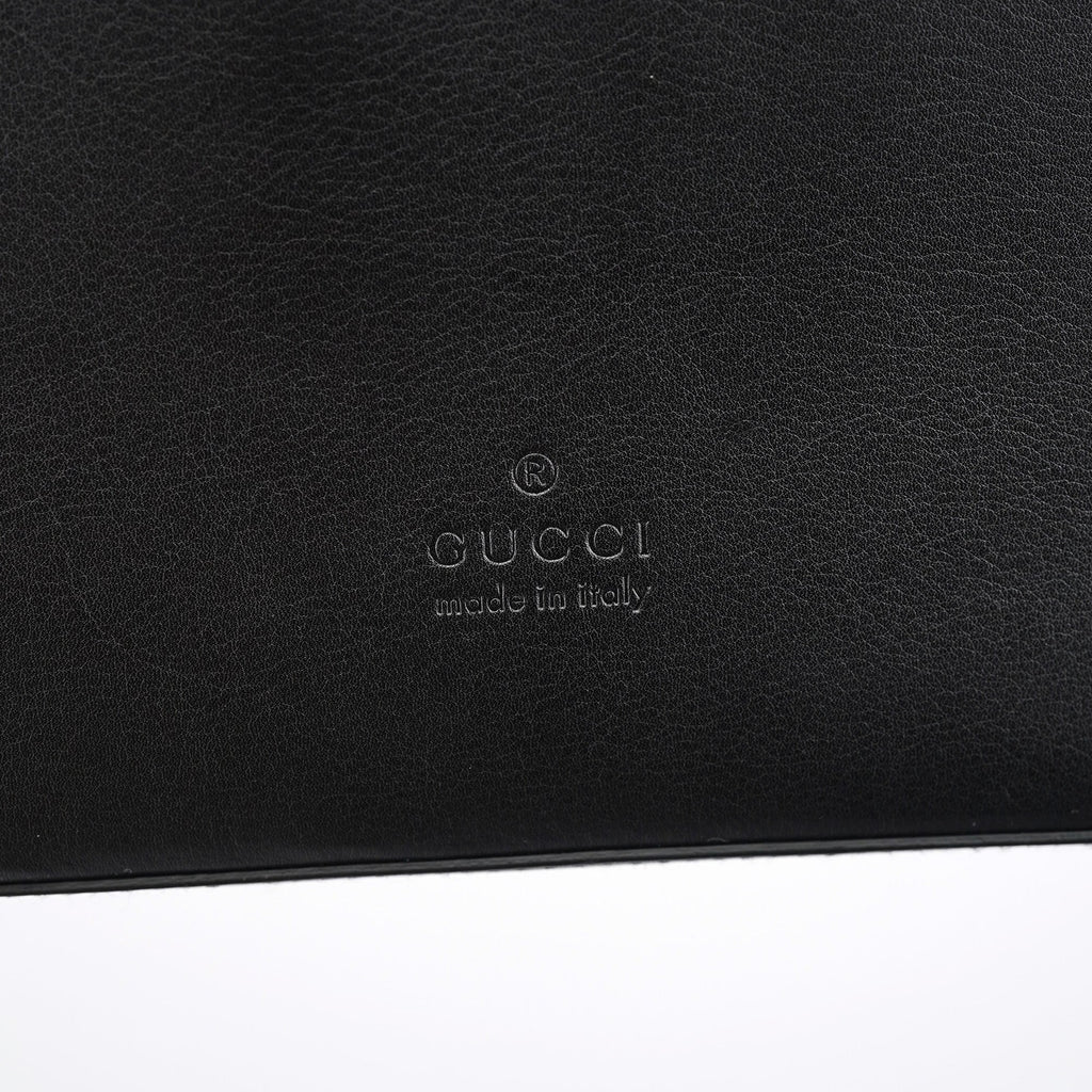 1999 Black Calfskin Loop Shoulder Bag