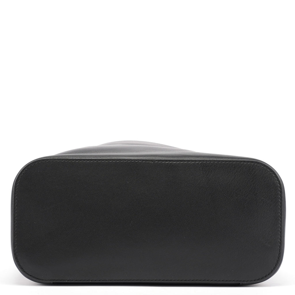1999 Black Calfskin Loop Shoulder Bag