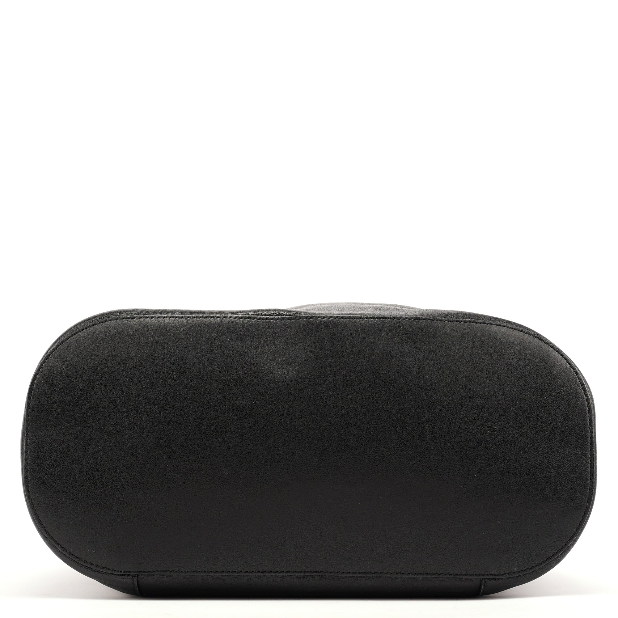 1999 Black Calfskin Loop Shoulder Bag
