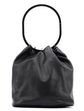 1999 Black Calfskin Loop Shoulder Bag