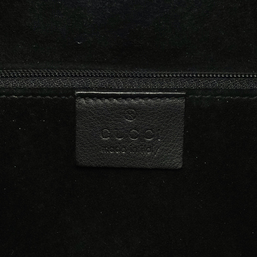 1999 Black Calfskin Loop Shoulder Bag