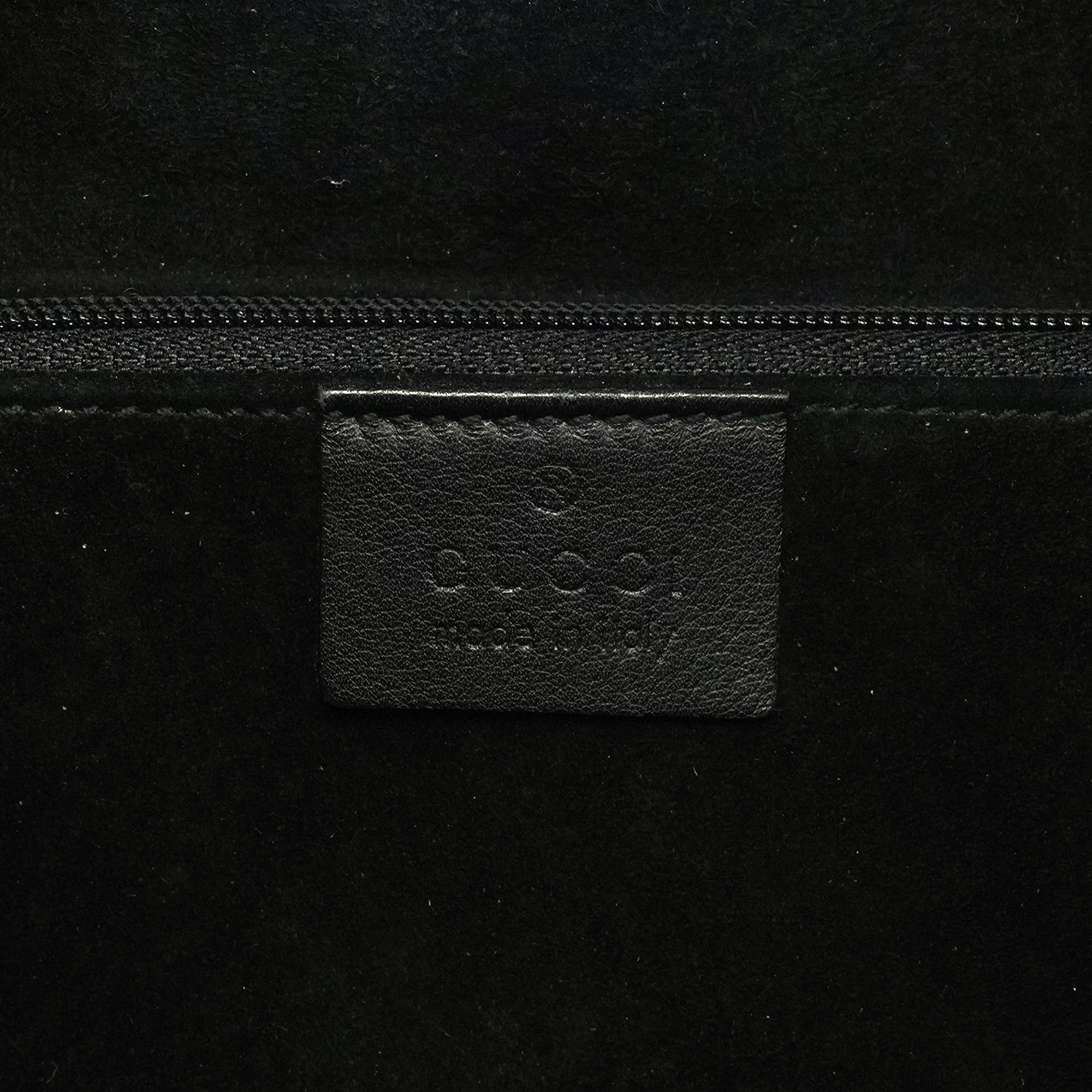 1999 Black Calfskin Loop Shoulder Bag
