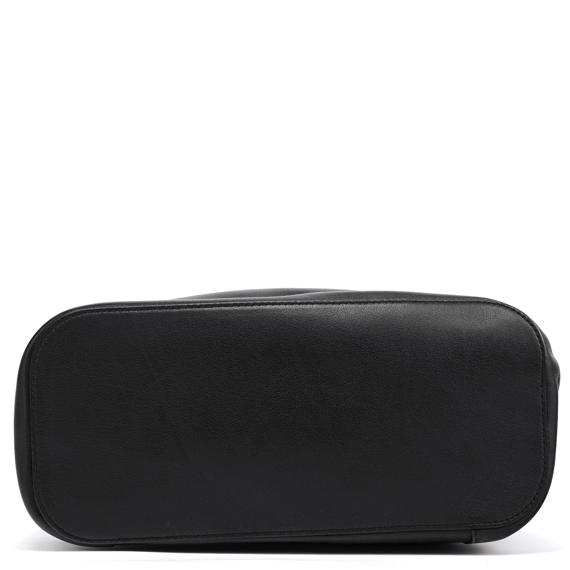 1999 Black Calfskin Loop Shoulder Bag