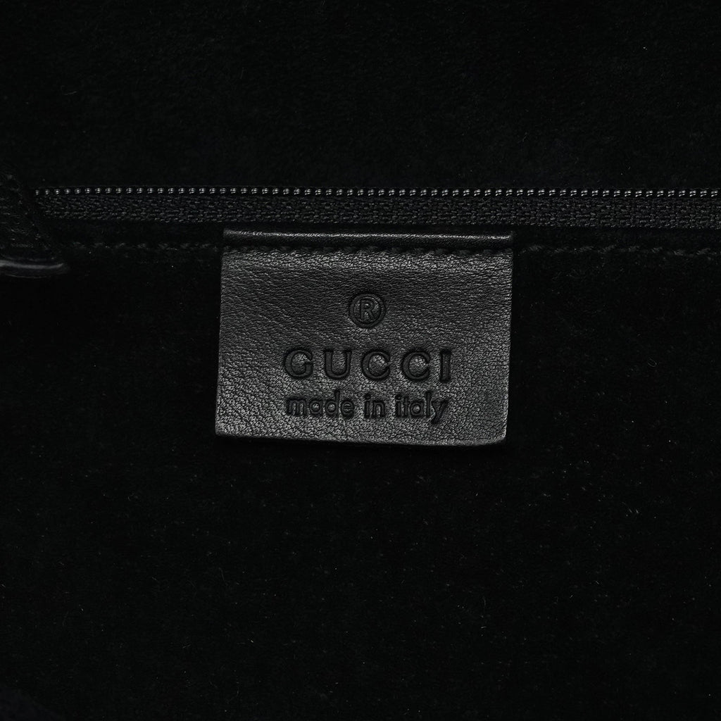 1999 Black Calfskin Loop Shoulder Bag