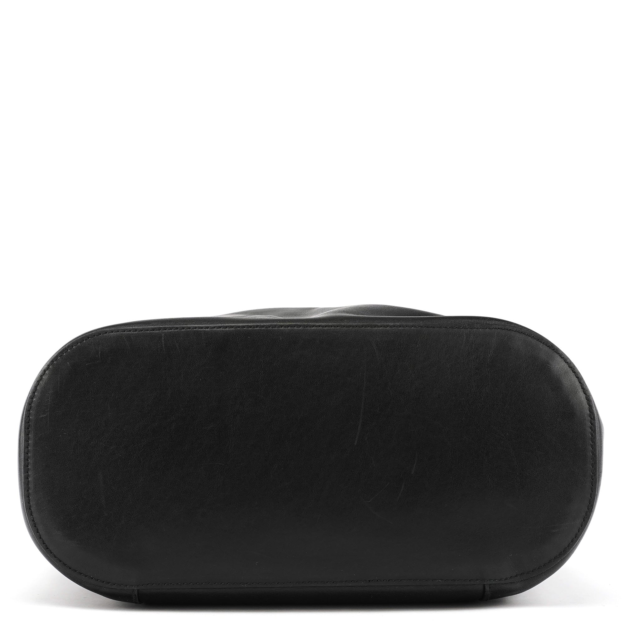 1999 Black Calfskin Loop Shoulder Bag