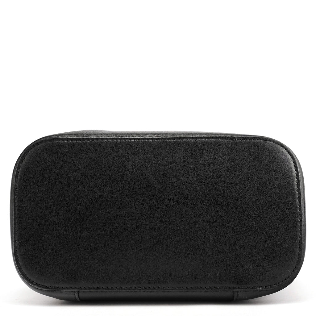 1999 Black Calfskin Loop Shoulder Bag