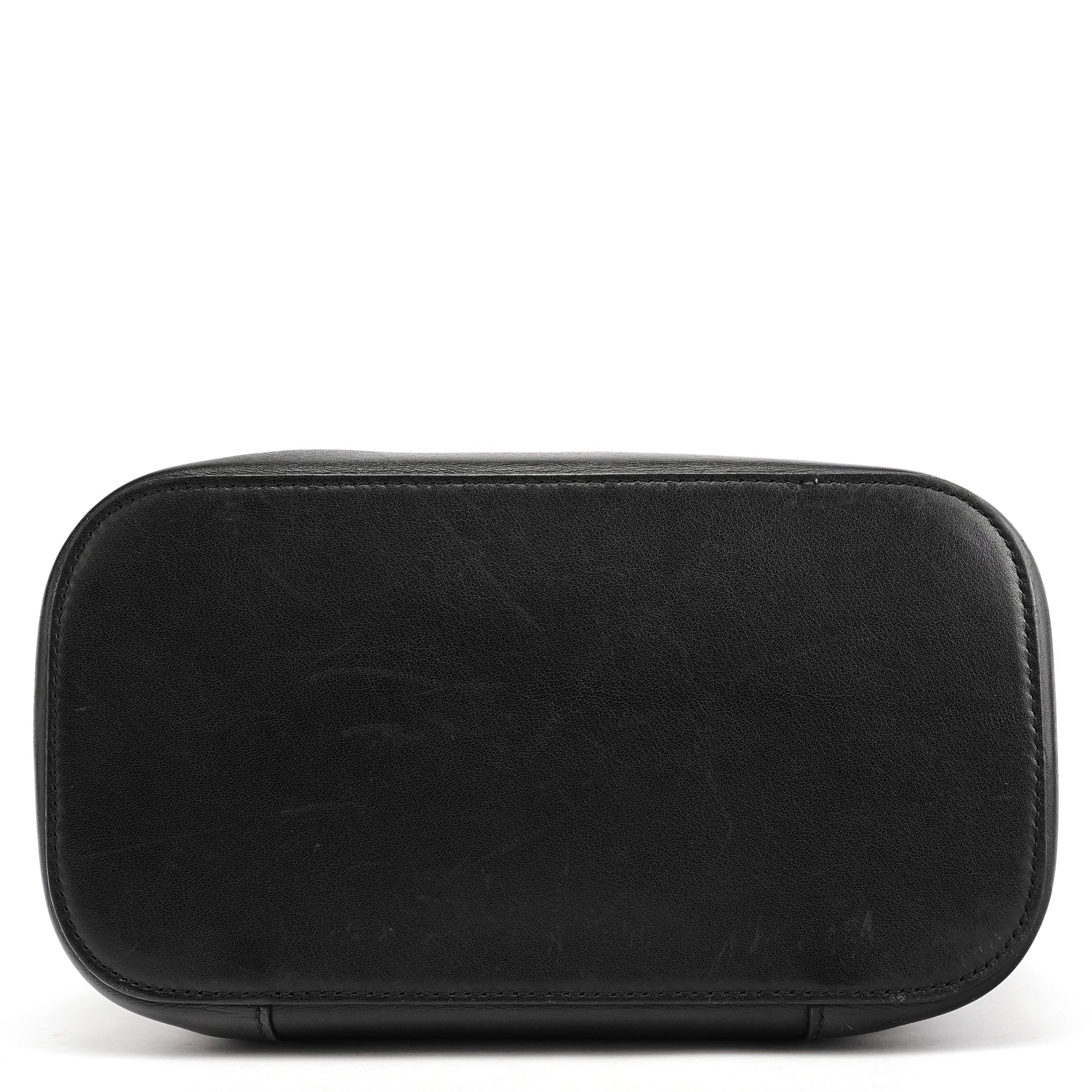 1999 Black Calfskin Loop Shoulder Bag