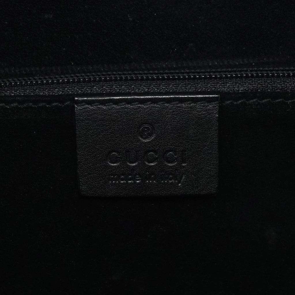 1999 Black Calfskin Loop Shoulder Bag
