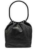 1999 Black Calfskin Loop Shoulder Bag