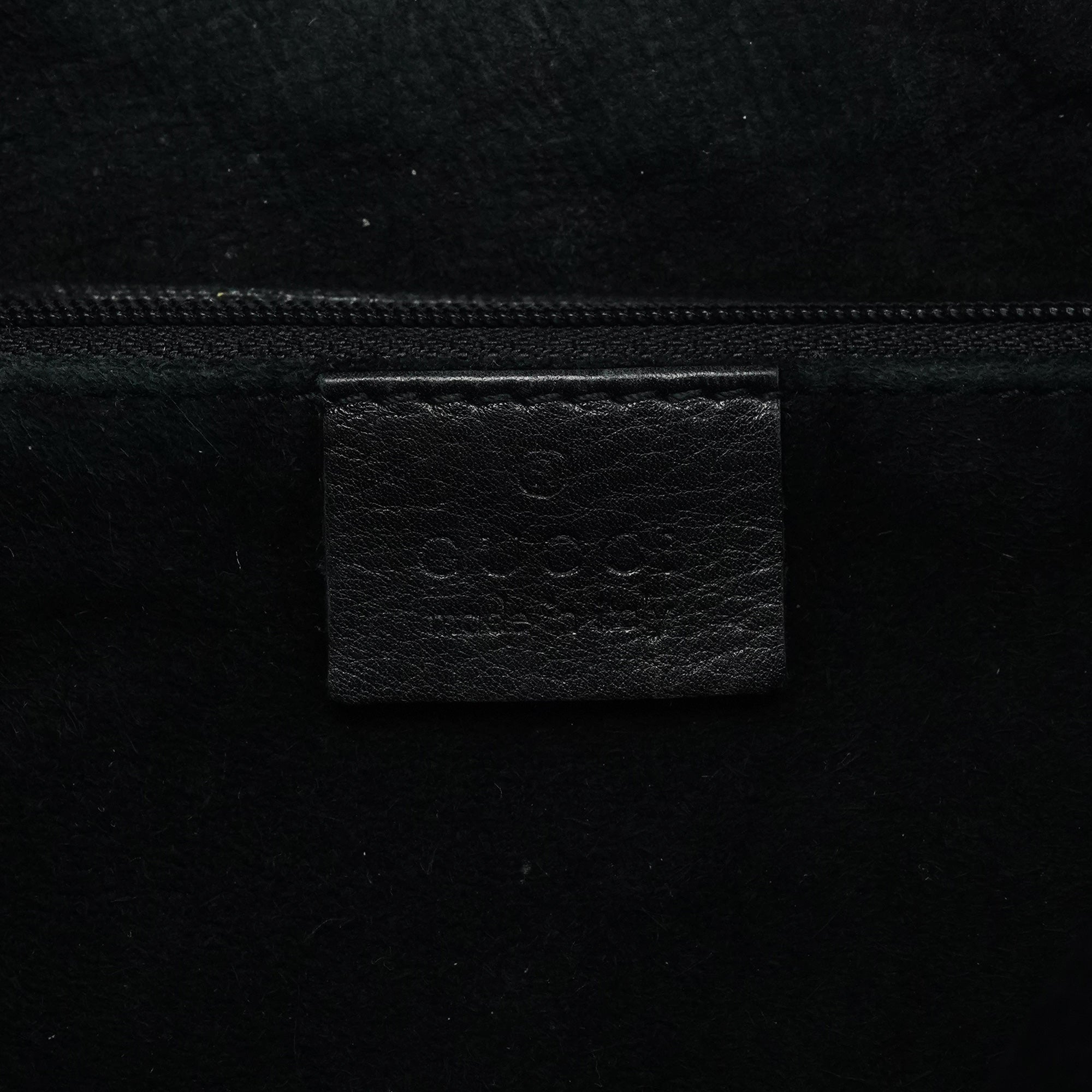 1999 Black Calfskin Loop Shoulder Bag