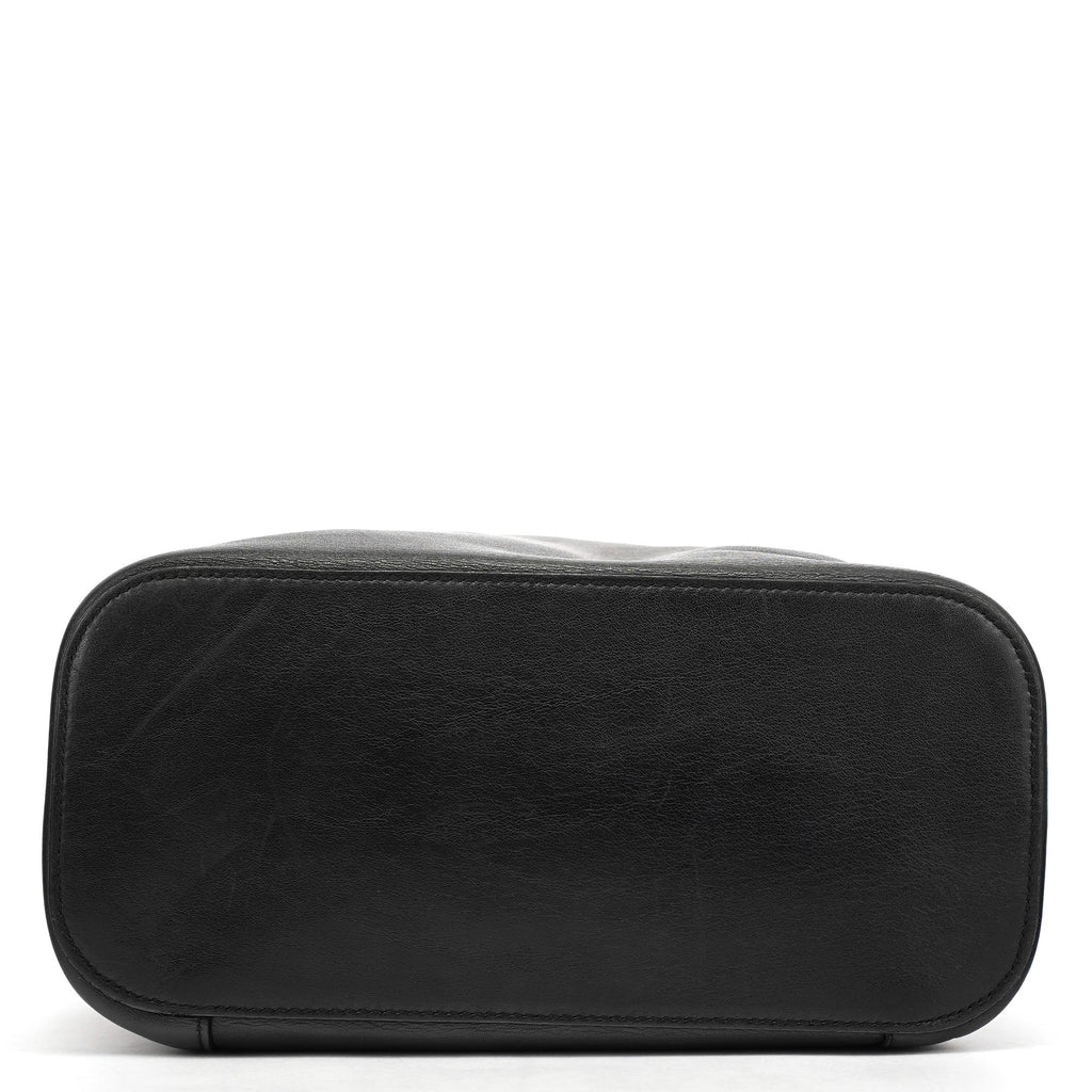 1999 Black Calfskin Loop Shoulder Bag