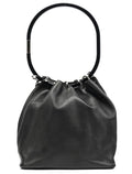 1999 Black Calfskin Loop Shoulder Bag