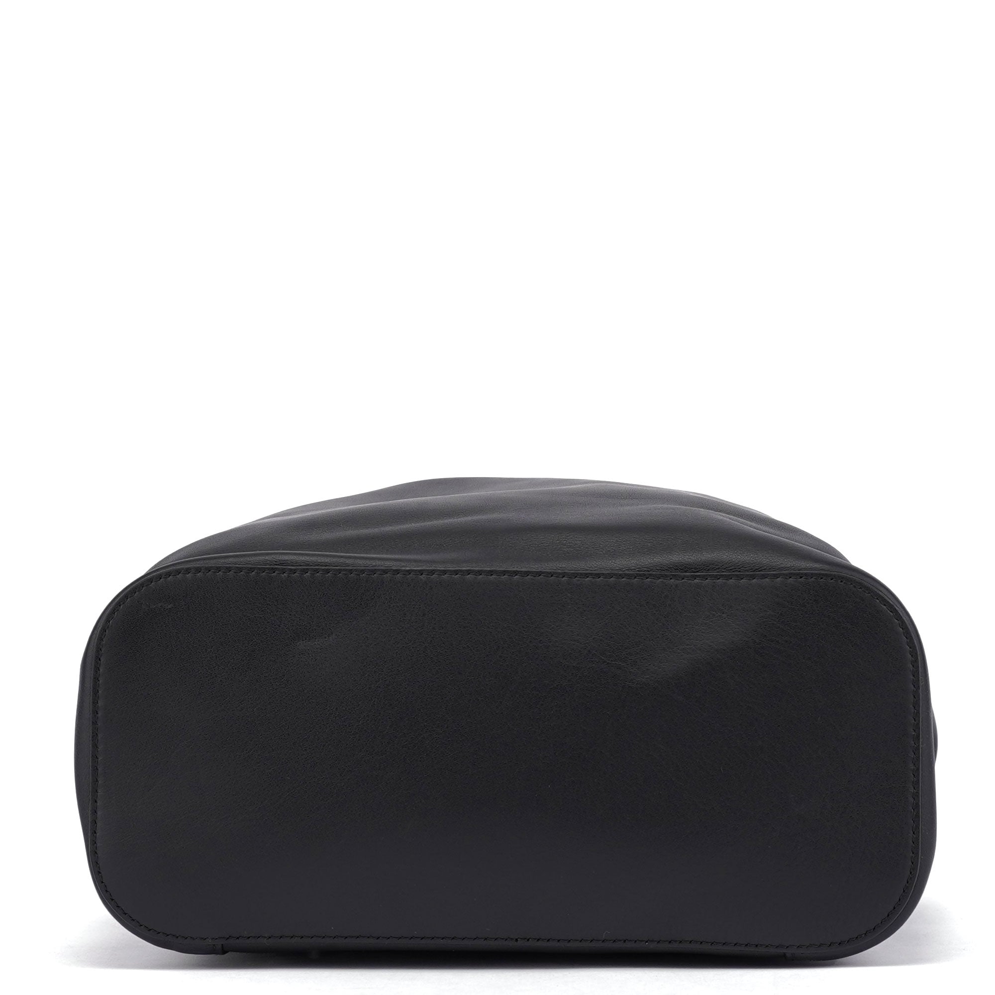 1999 Black Calfskin Ring Bag