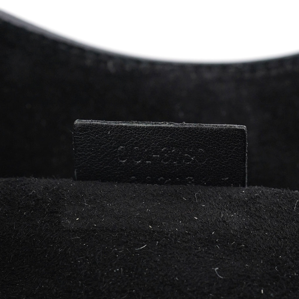 1999 Black Calfskin Ring Bag