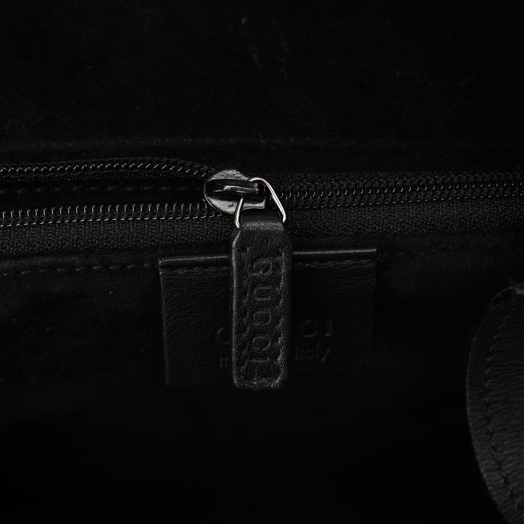 1999 Black Calfskin Ring Bag