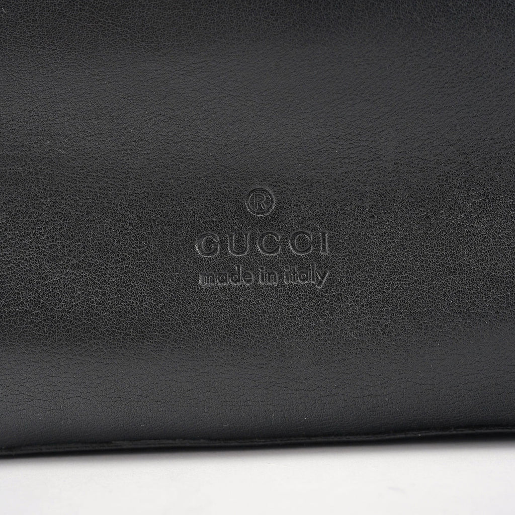 1999 Black Calfskin Ring Bag