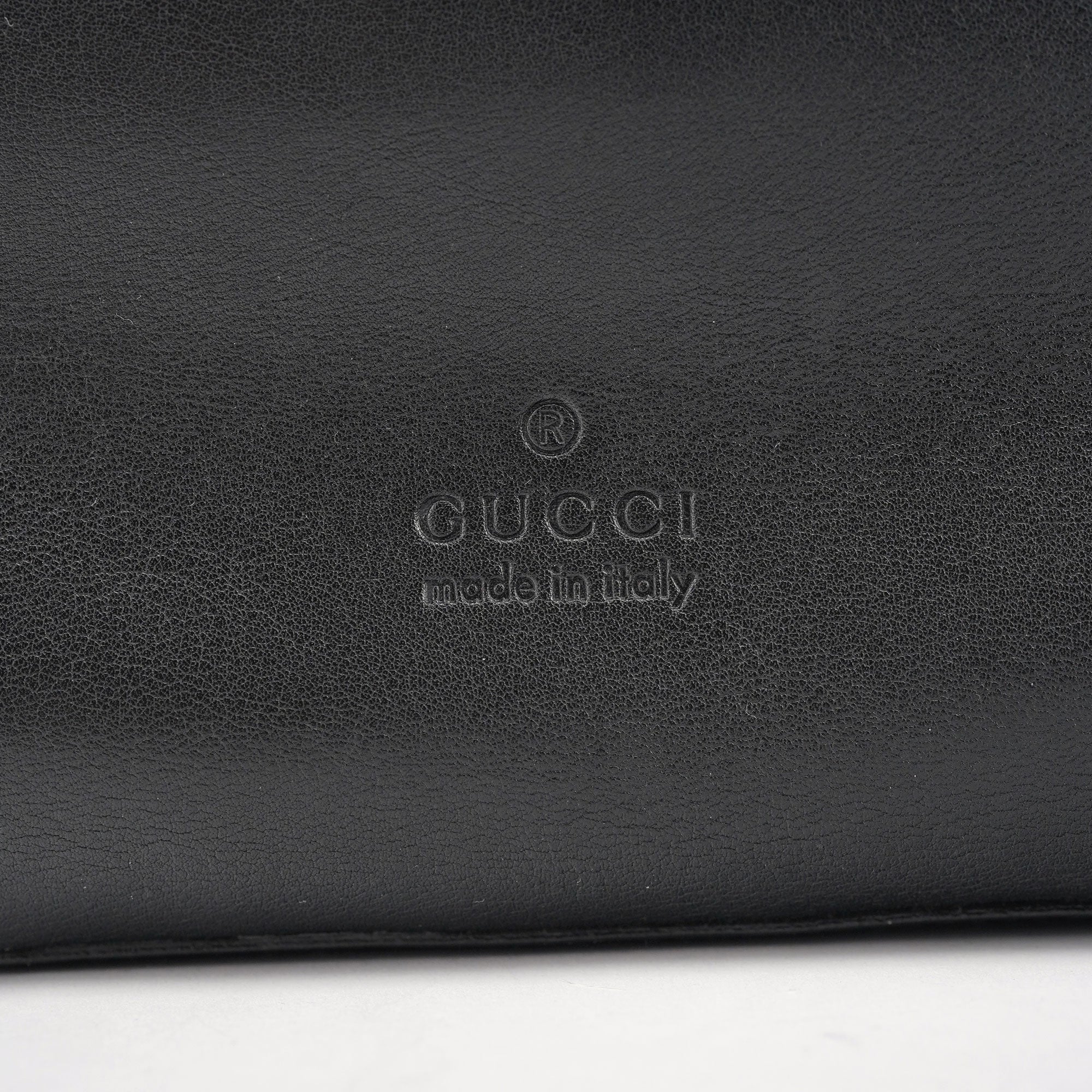 1999 Black Calfskin Ring Bag