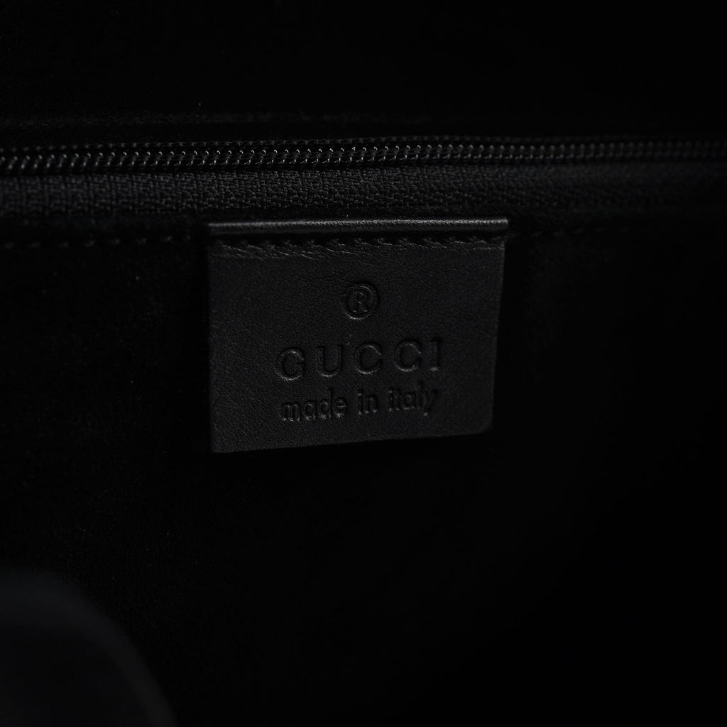 1999 Black Calfskin Ring Bag