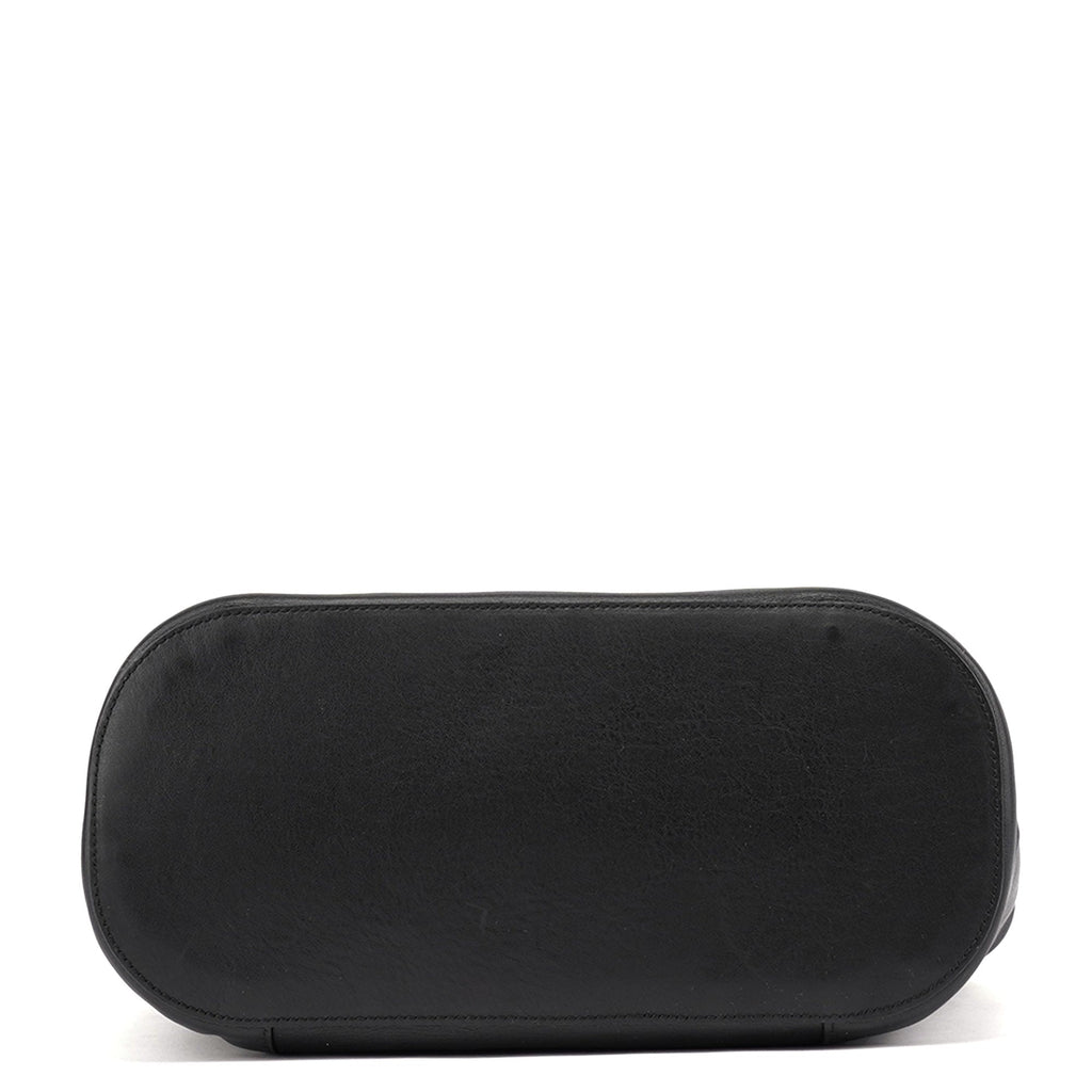 1999 Black Calfskin Ring Bag