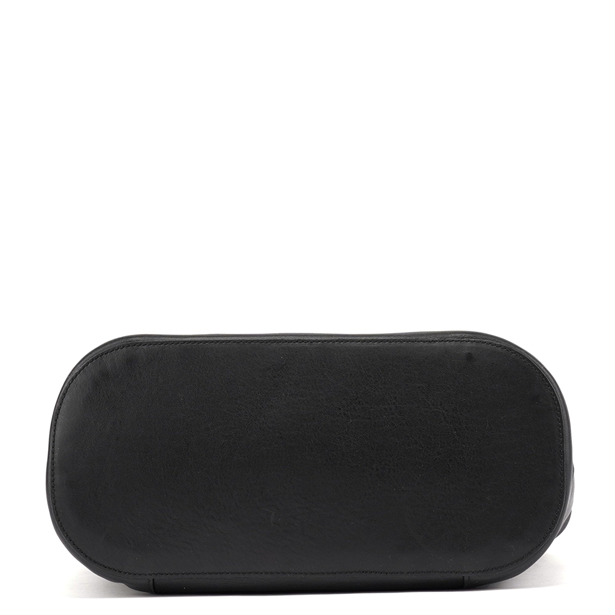 1999 Black Calfskin Ring Bag