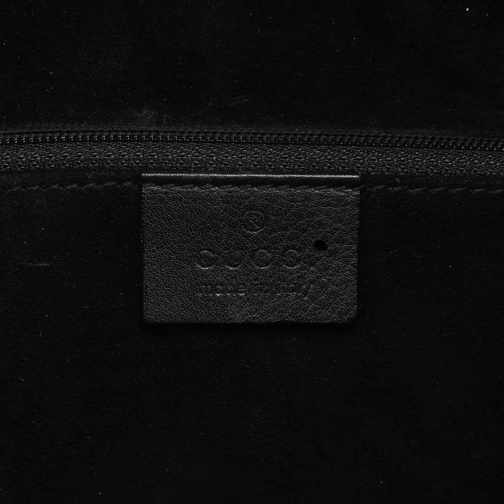 1999 Black Calfskin Ring Bag