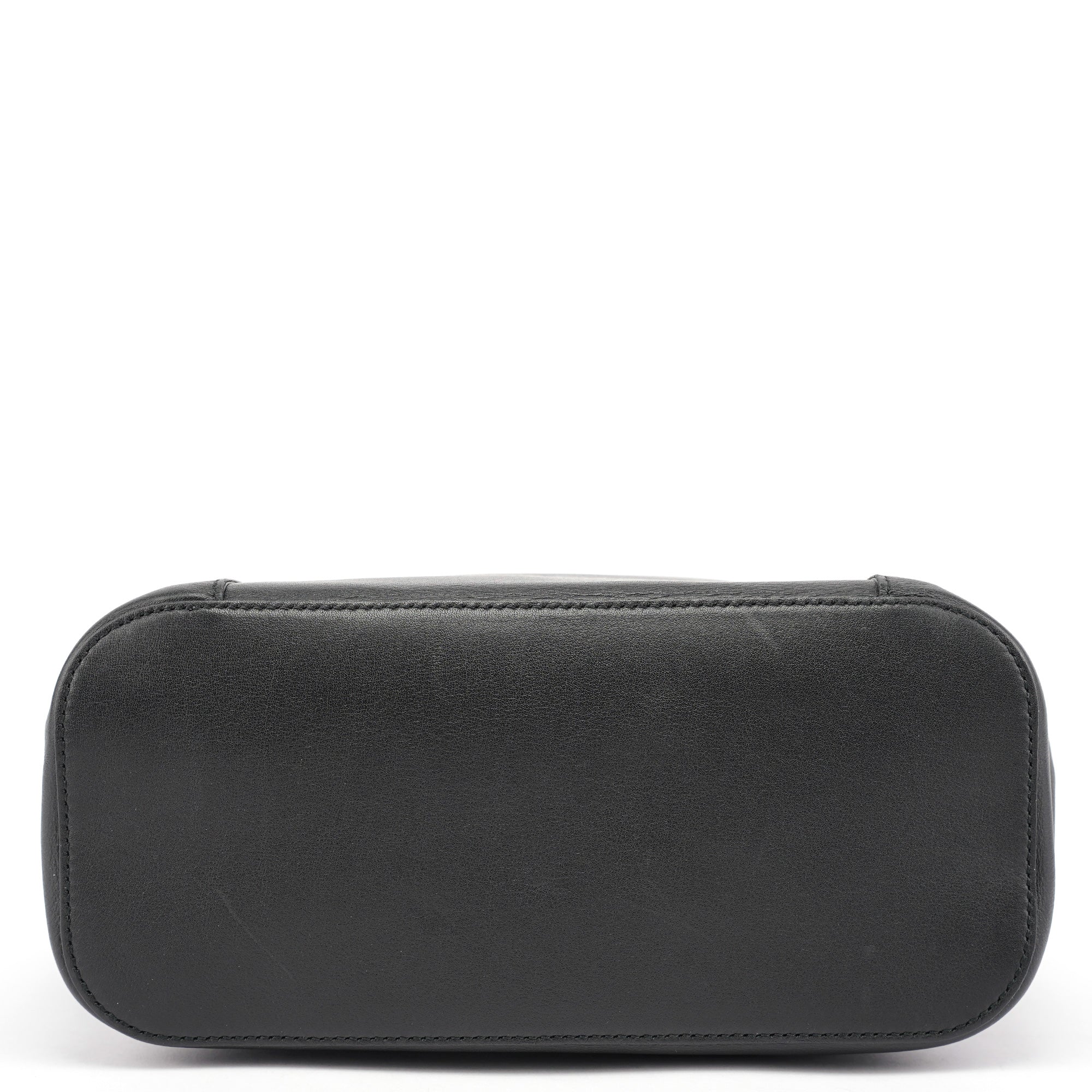 1999 Black Calfskin Ring Bag