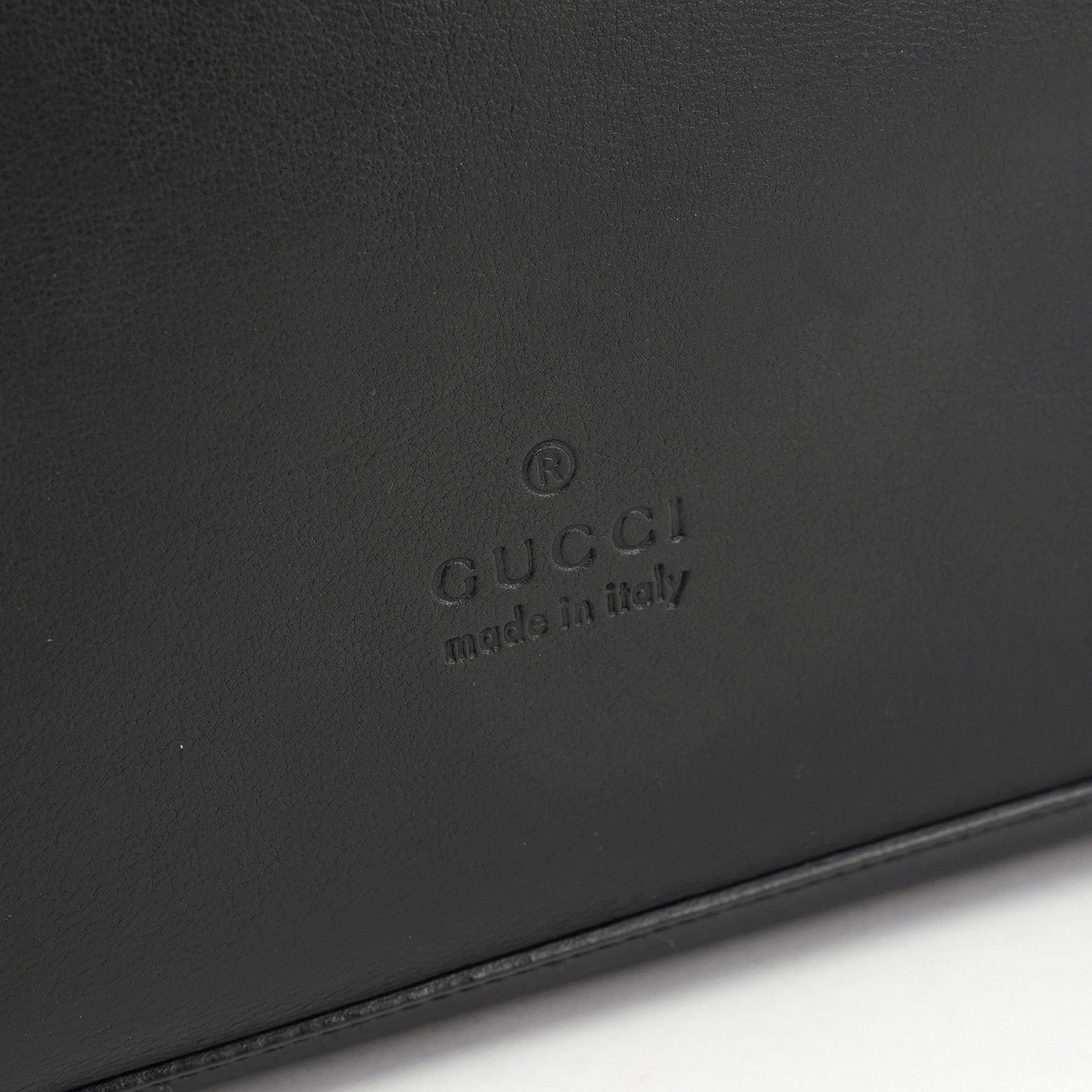 1999 Black Calfskin Ring Bag