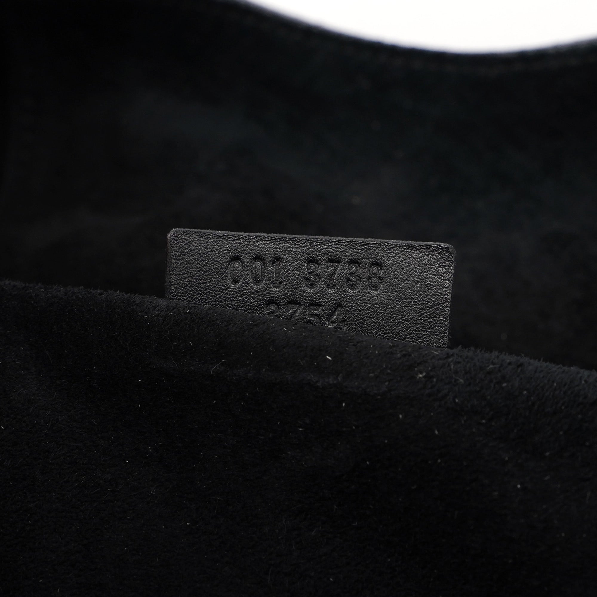 1999 Black Calfskin Ring Bag