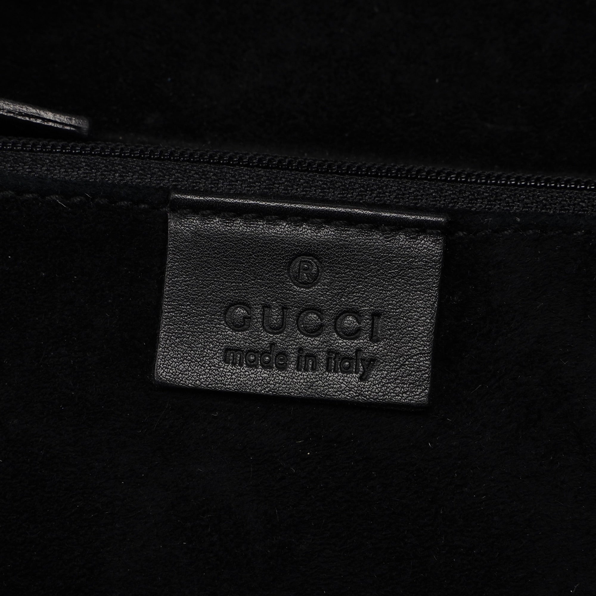 1999 Black Calfskin Ring Bag