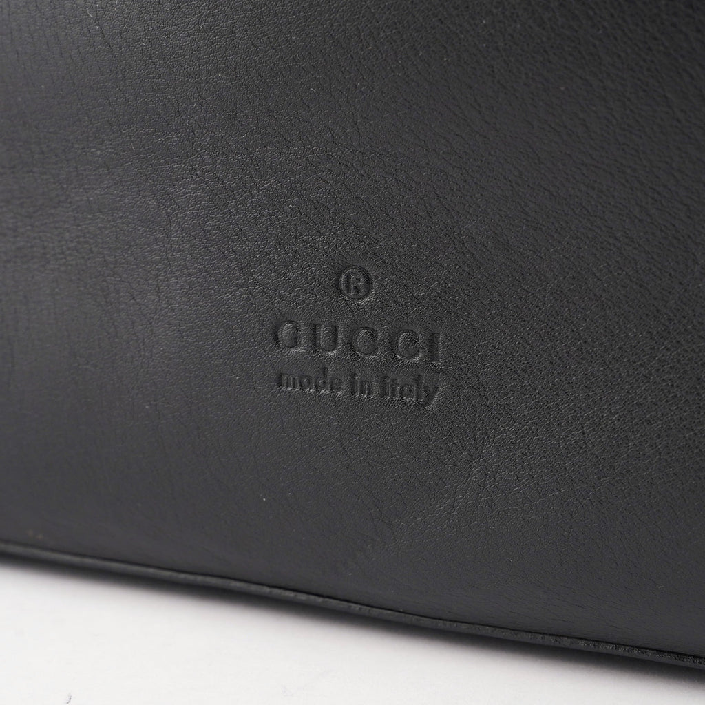 1999 Black Calfskin Ring Bag