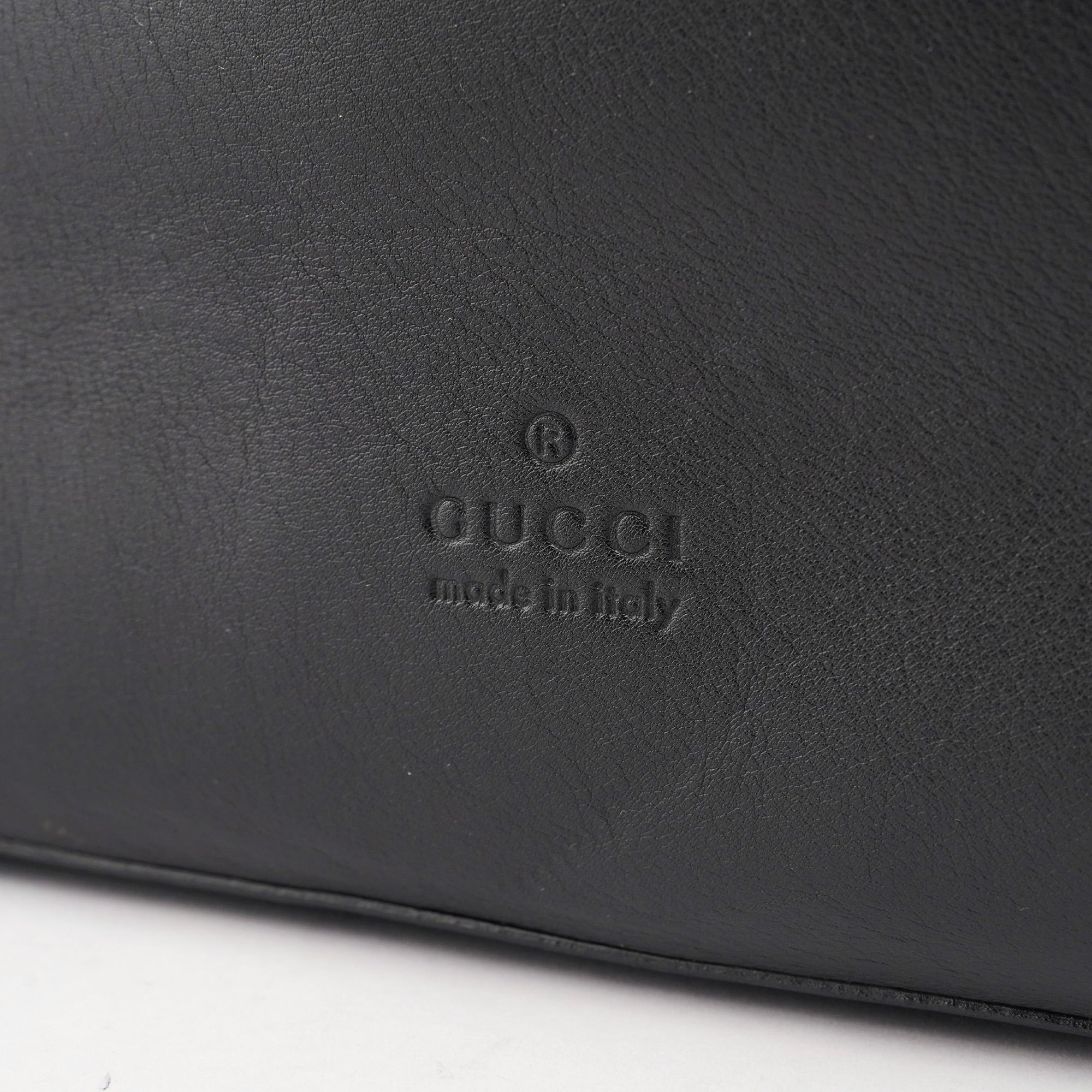 1999 Black Calfskin Ring Bag