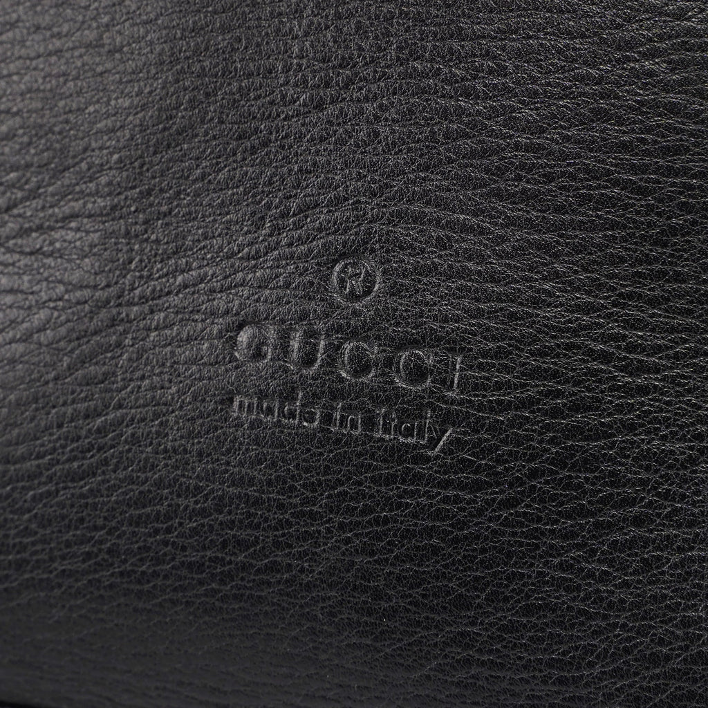 1999 Black Calfskin Ring Bag