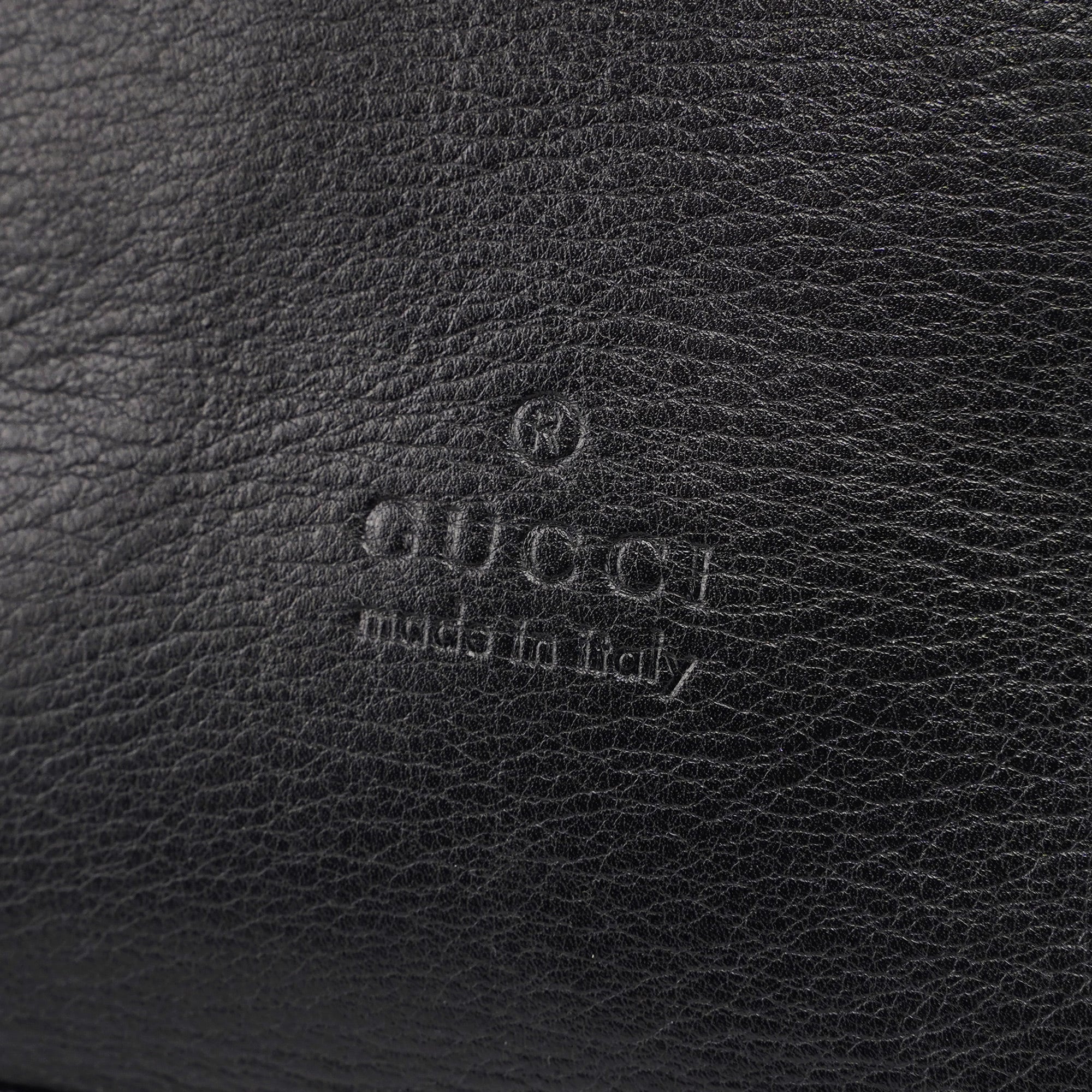1999 Black Calfskin Ring Bag