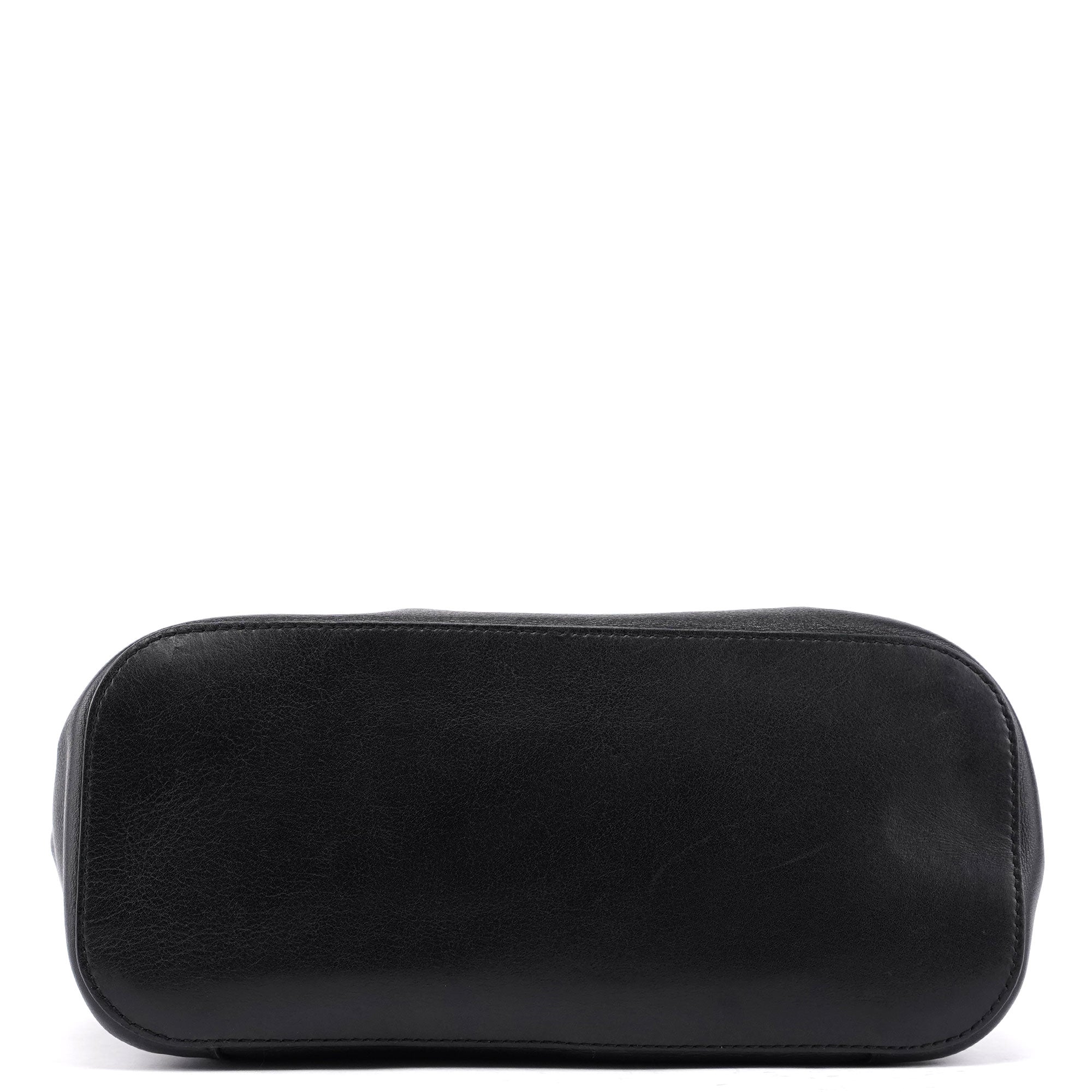 1999 Black Calfskin Ring Bag