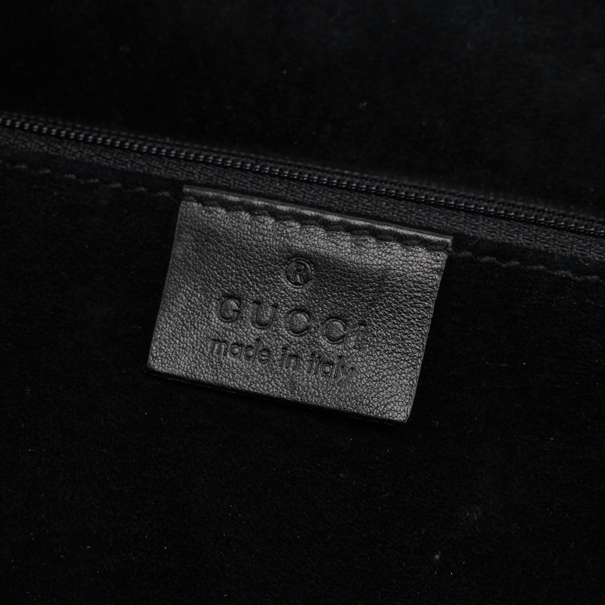 1999 Black Calfskin Ring Bag
