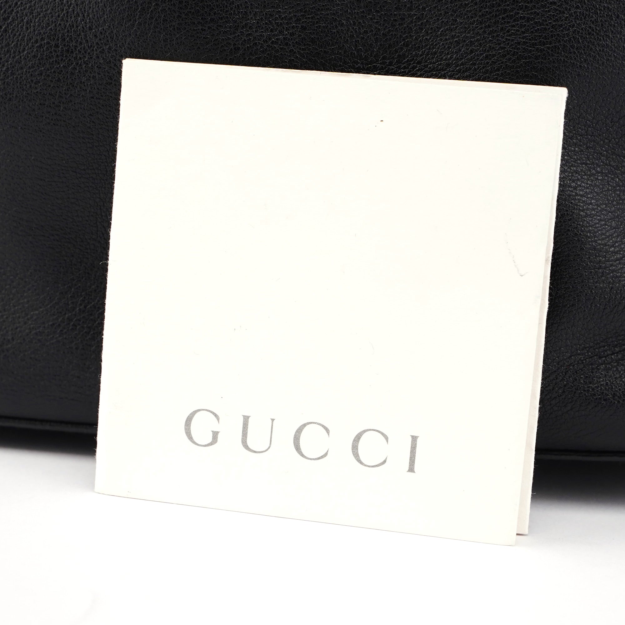 1999 Black Calfskin Ring Bag