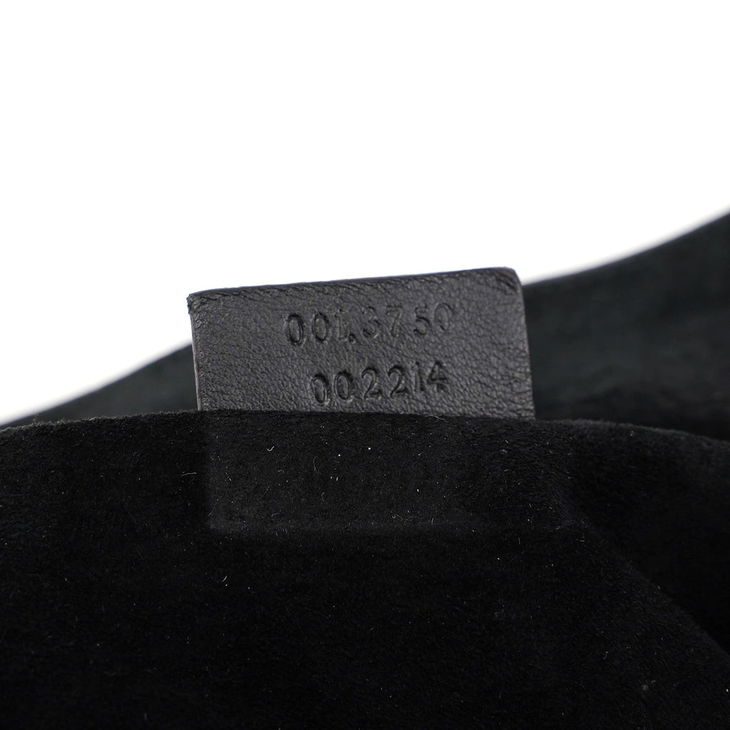 1999 Black Calfskin Ring Bag