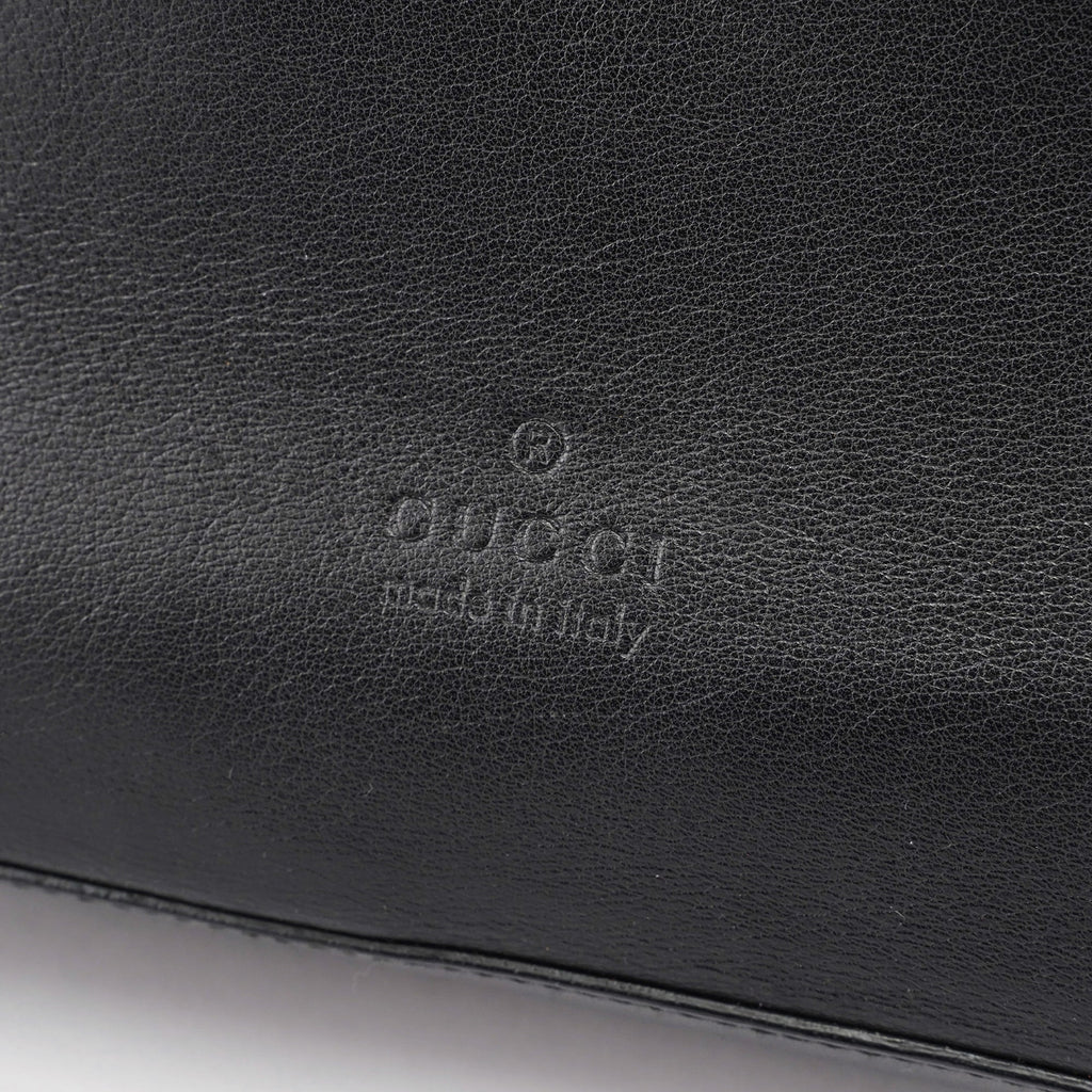 1999 Black Calfskin Ring Bag