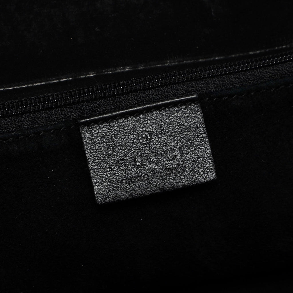 1999 Black Calfskin Ring Bag