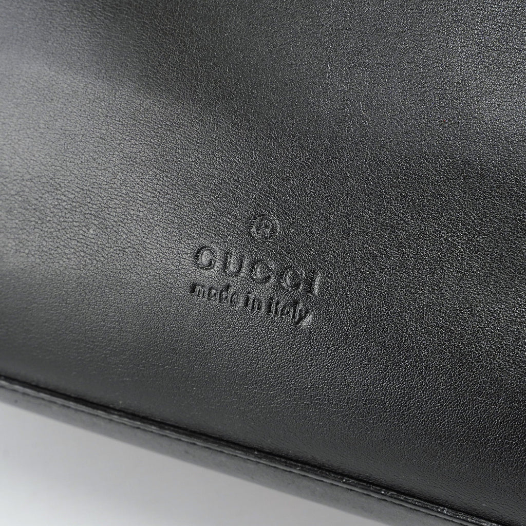 1999 Black Calfskin Ring Bag