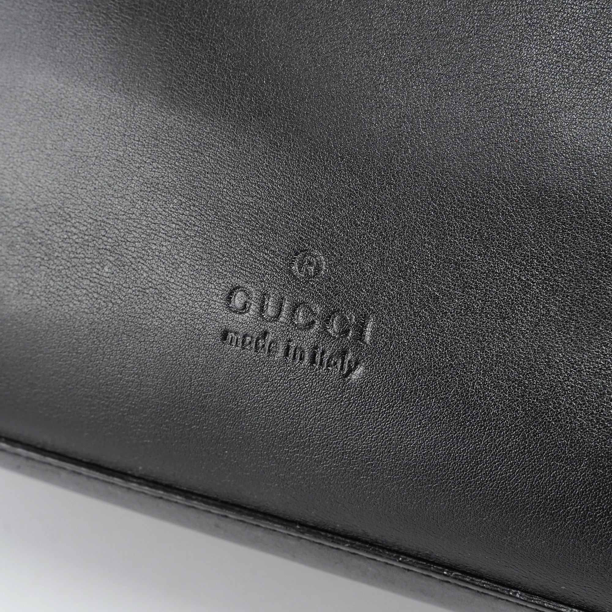1999 Black Calfskin Ring Bag