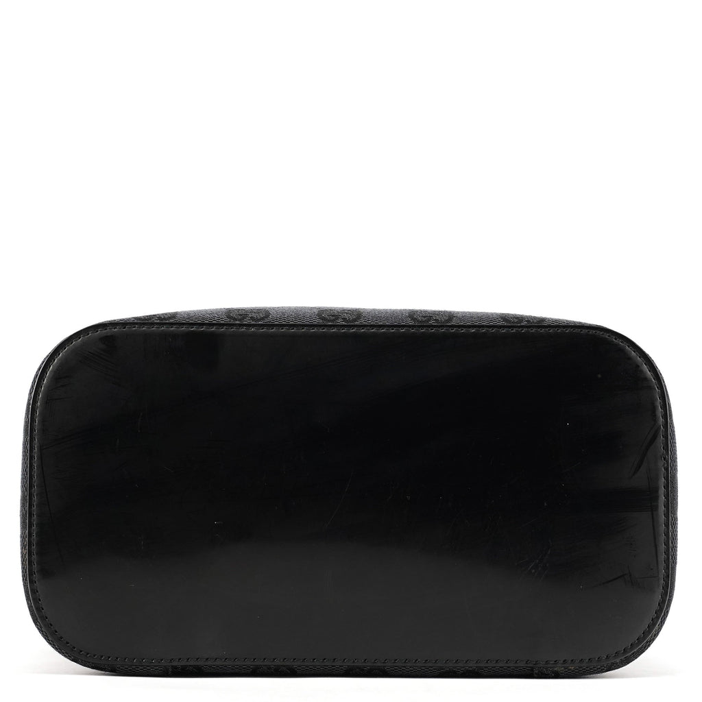 1999 Black GG Canvas Loop Shoulder Bag